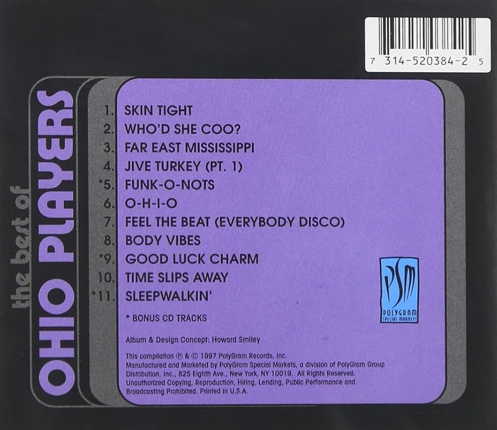 OHIOPLAYERS CD3枚　➕BOX OHIOPLAYERS CD3枚 ➕BOX Ohio Players: The Definitive